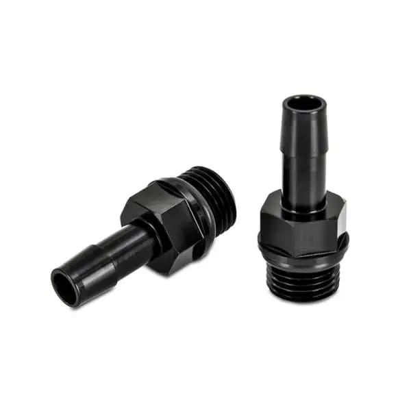 Mishimoto 2pcs M16x1.5 3/8in Aluminum Catch Can Fitting Black thumbnail 4