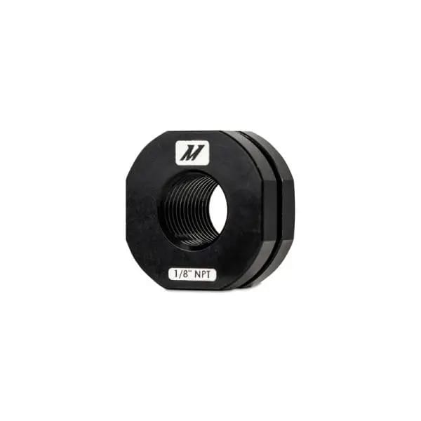 Mishimoto 1/8in NPT CNC-Machined Nozzle Mount Adapter - Black thumbnail 5
