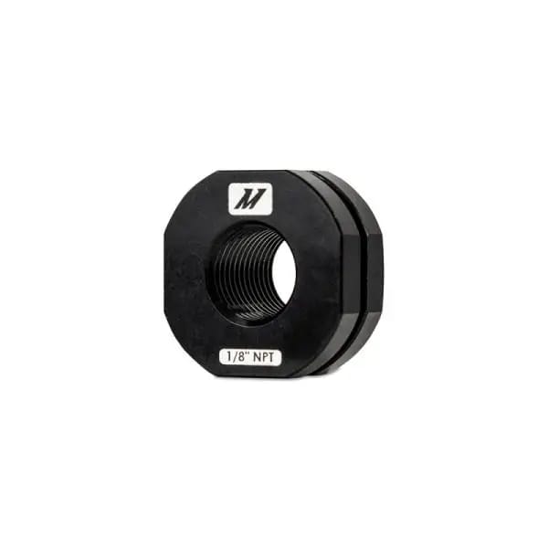 Mishimoto 1/8in NPT CNC-Machined Nozzle Mount Adapter - Black thumbnail 6