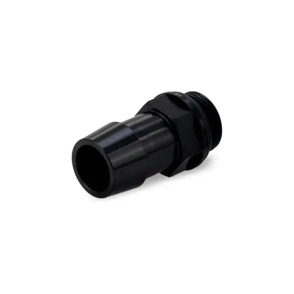 Mishimoto 2pcs. M20x1.5 3/4in Aluminum Catch Can Fitting - Black thumbnail 3