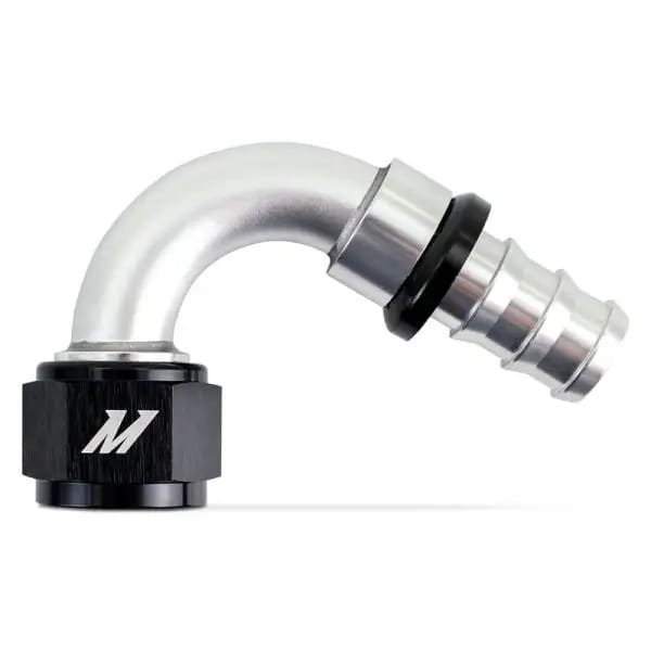 Mishimoto 120-Degree Push Lock Fitting -12AN thumbnail 2