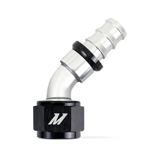 Mishimoto 45-Degree Push Lock Fitting -12AN thumbnail 2