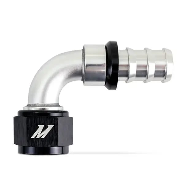 Mishimoto 90-Degree Push Lock Fitting -12AN thumbnail 2