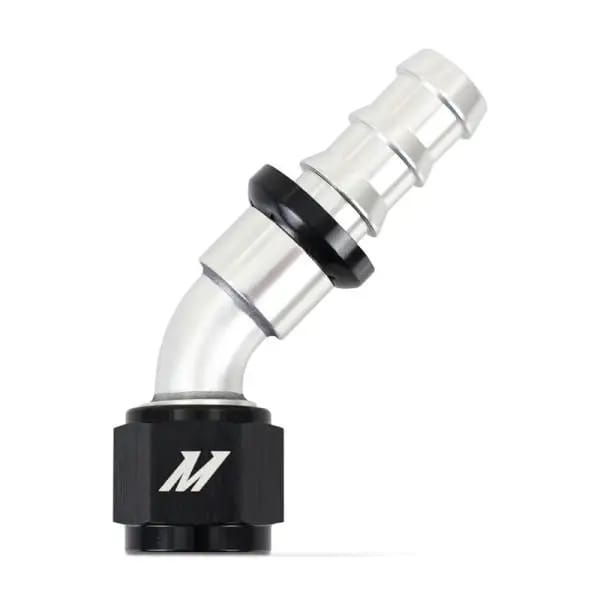 Mishimoto 45-Degree Push Lock Fitting -10AN thumbnail 2