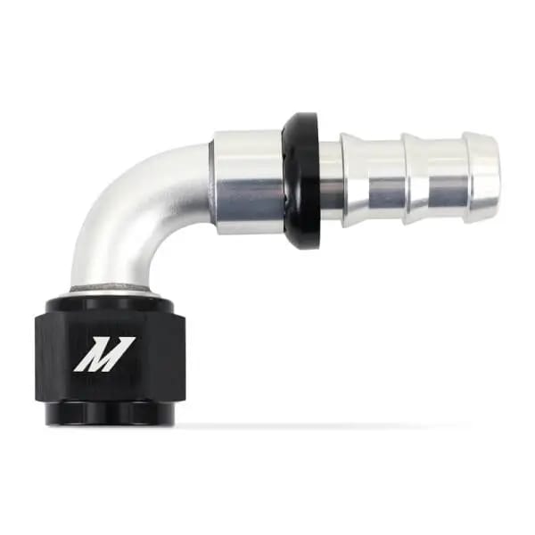Mishimoto 90 Degree Push Lock Fitting - 10AN thumbnail 2