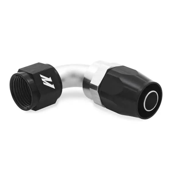 Mishimoto Aluminum -4AN 90 Degree Fitting - Black thumbnail 4