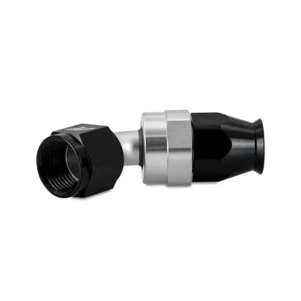 Mishimoto Aluminum PTFE -8AN 45 Degree Fitting Black thumbnail 3