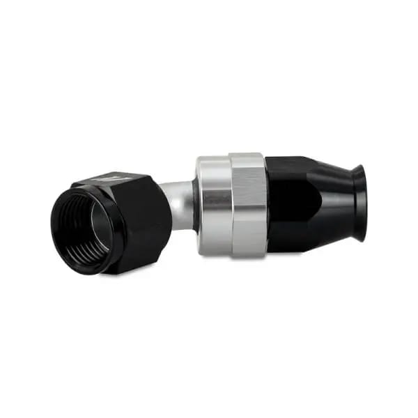 Mishimoto Aluminum PTFE -8AN 45 Degree Fitting Black thumbnail 4