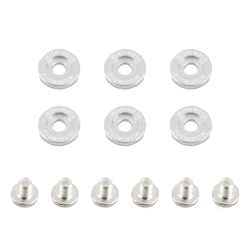 Mishimoto Small Fender Washer Kit (6pcs) - Silver
