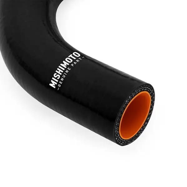 Mishimoto 03-04 Ford F-250/F-350 6.0L Powerstroke Lower Overflow Black Silicone Hose Kit thumbnail 4