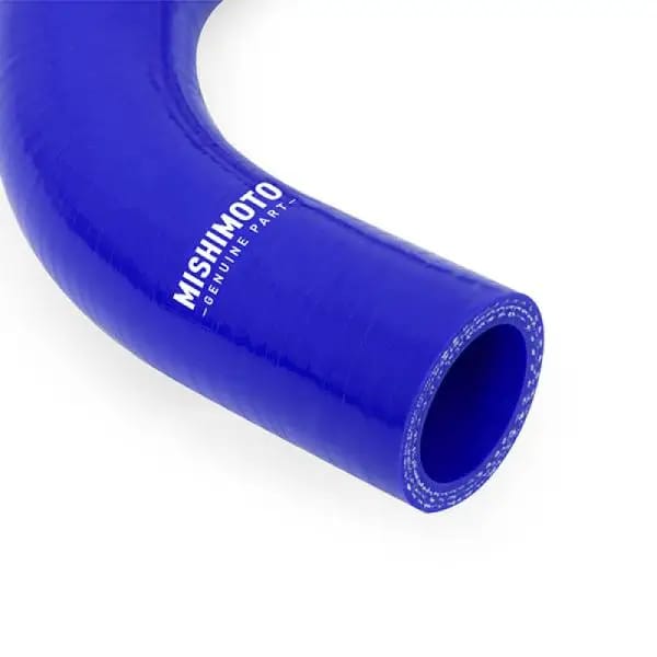 Mishimoto 03-04 Ford F-250/F-350 6.0L Powerstroke Lower Overflow Blue Silicone Hose Kit thumbnail 3