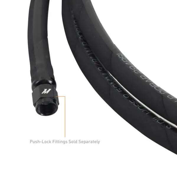 Mishimoto Push Lock Hose, Black, -4AN, 240in Length thumbnail 6