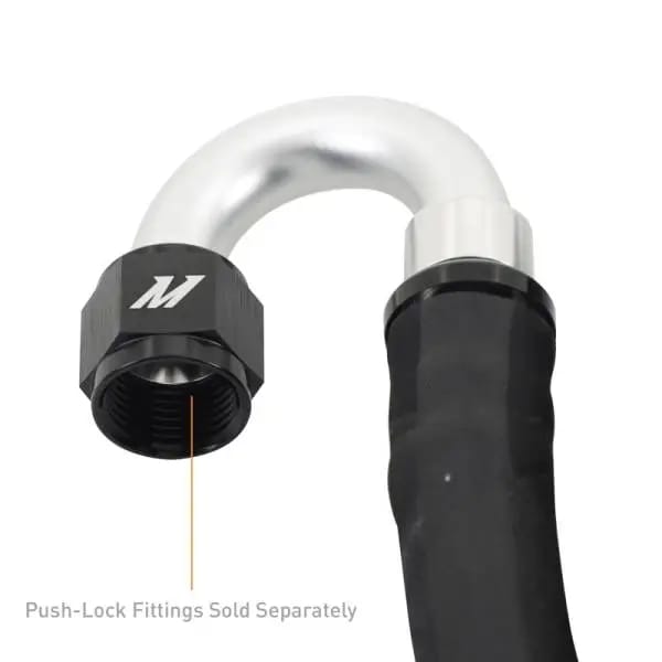 Mishimoto Push Lock Hose, Black, -10AN, 240in Length thumbnail 6
