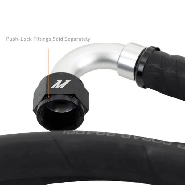 Mishimoto Push Lock Hose, Black, -12AN, 120in Length thumbnail 4