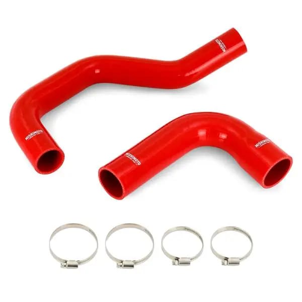 Mishimoto 1991-1993 Dodge 5.9L Cummins Silicone Coolant Hose Kit Red thumbnail 2