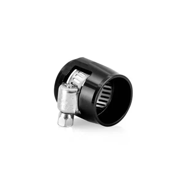 Mishimoto Aluminum -8AN Hex Finishers - Black thumbnail 2