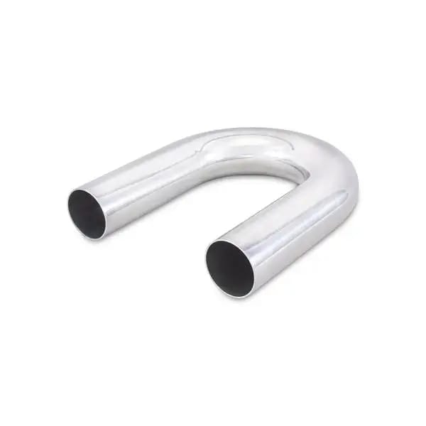 Mishimoto Universal Aluminum Intercooler Tubing 2.5in. OD - 180 Degree Bend thumbnail 2