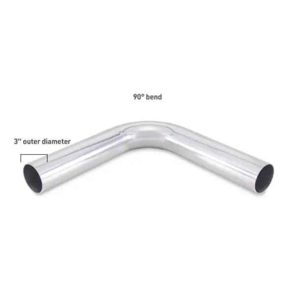 Mishimoto Universal Aluminum Intercooler Tubing 3in. OD - 90 Degree Bend thumbnail 3