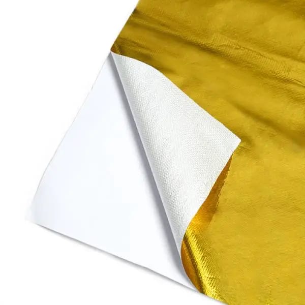 Mishimoto Gold Reflective Barrier w/ Adhesive Backing 12 inches x 24 inches thumbnail 4