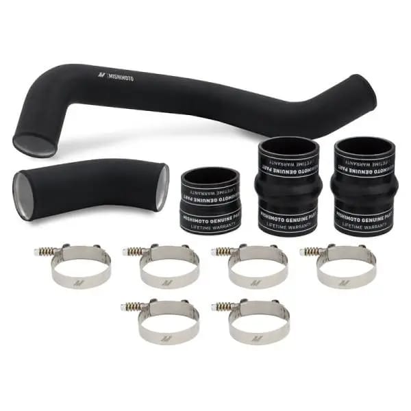 Mishimoto 17-19 GM 6.6L L5P Hot-Side Pipe and Boot Kit Wrinkle Black thumbnail 2