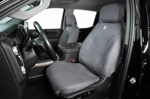 Covercraft 07-13 Chevrolet Silverado/GMC Carhartt SeatSaver Custom Second Row Seat Covers - Gravel