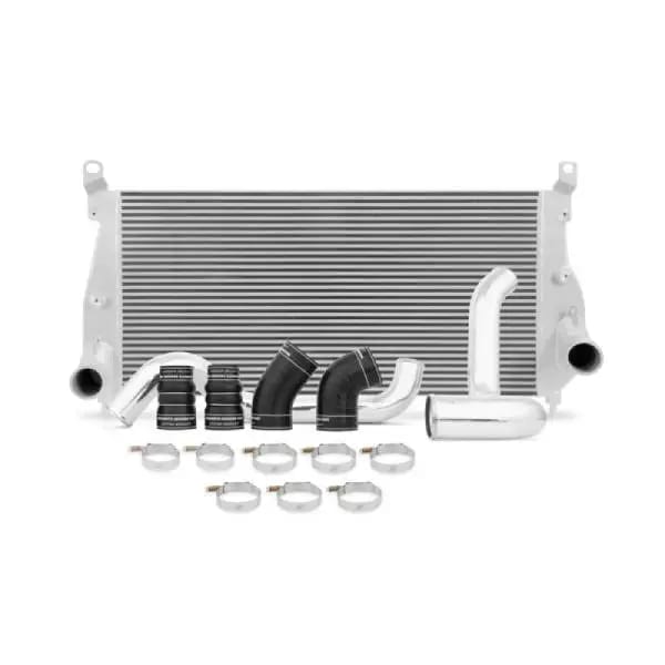 Mishimoto 02-04.5 Chevrolet 6.6L Duramax Intercooler Kit w/ Pipes (Silver) thumbnail 2