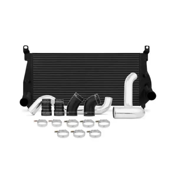 Mishimoto 02-04.5 Chevrolet 6.6L Duramax Intercooler Kit w/ Pipes (Black) thumbnail 2