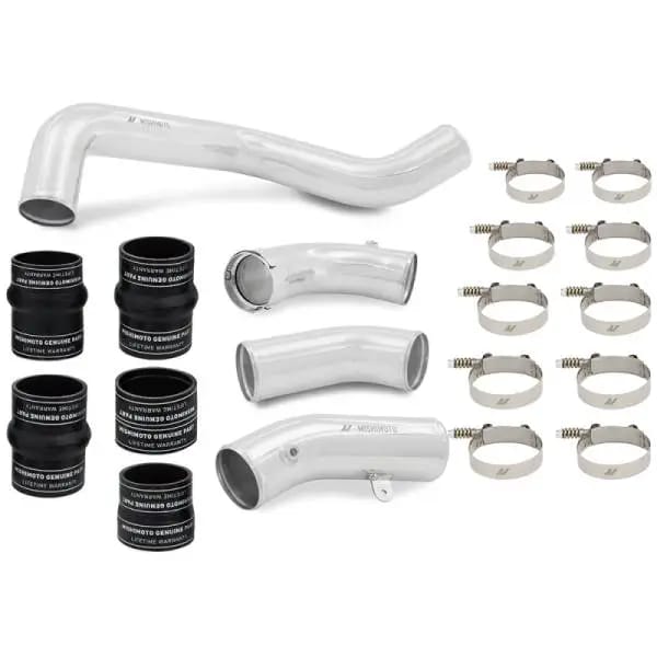 Mishimoto 17-19 GM L5P Duramax Intercooler Kit - Silver w/ Polished Pipes thumbnail 14