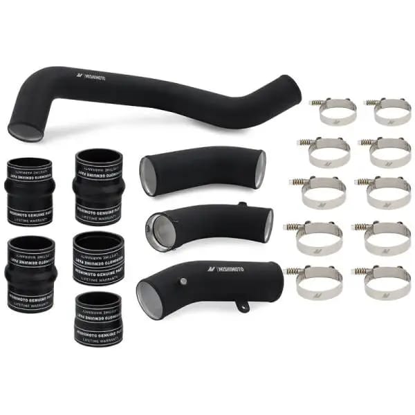 Mishimoto 17-19 GM L5P Duramax Intercooler Kit - Black w/ WBK Pipes thumbnail 13