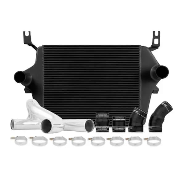 Mishimoto 03-07 Ford 6.0L Powerstroke Intercooler Kit w/ Pipes (Black) thumbnail 2