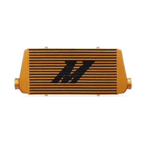 Mishimoto Universal Gold R Line Intercooler Overall Size: 31x12x4 Core Size: 24x12x4 Inlet / Outlet thumbnail 7
