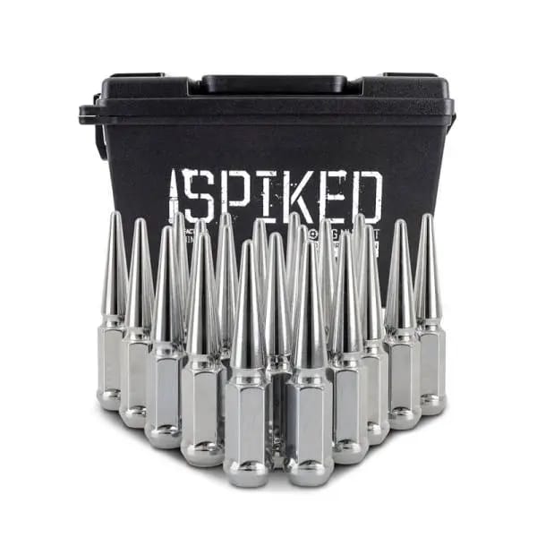 Mishimoto Steel Spiked Lug Nuts M12x1.5 20pc Set - Chrome thumbnail 5
