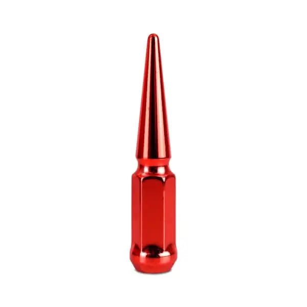 Mishimoto Steel Spiked Lug Nuts M12x1.5 20pc Set - Red thumbnail 4
