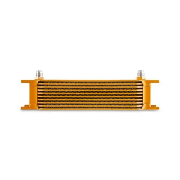 Mishimoto Universal -8AN 10 Row Oil Cooler - Gold thumbnail 3