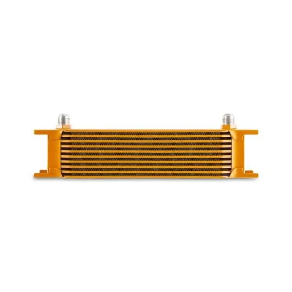 Mishimoto Universal -8AN 10 Row Oil Cooler - Gold thumbnail 4
