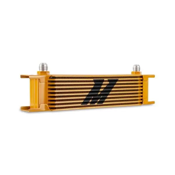 Mishimoto Universal -8AN 10 Row Oil Cooler - Gold thumbnail 5