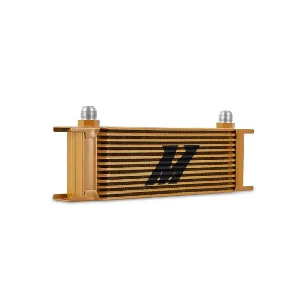 Mishimoto Universal 13-Row Oil Cooler Gold thumbnail 3