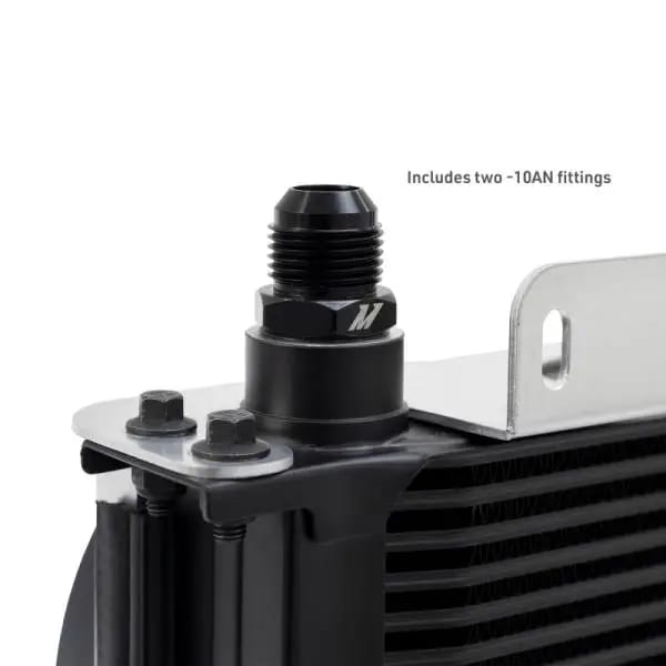 Mishimoto Universal Oil Cooler Kit - 19 Row Cooler and 2x5in Fans thumbnail 4