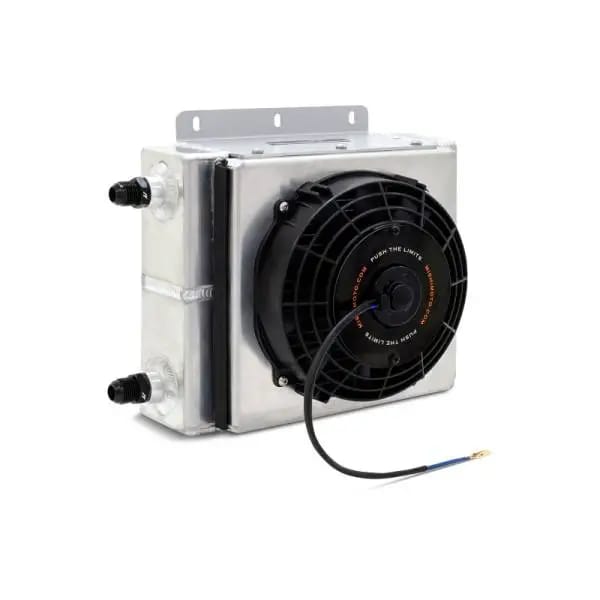 Mishimoto Universal Oil Cooler Kit 23 Row Cooler and 1in x 8in Fan thumbnail 2