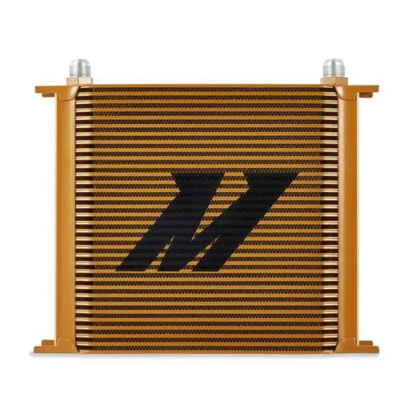 Mishimoto Universal 34 Row Oil Cooler - Gold thumbnail 2