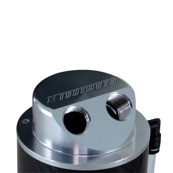 Mishimoto Carbon Fiber Oil Catch Can 10mm Fittings thumbnail 5
