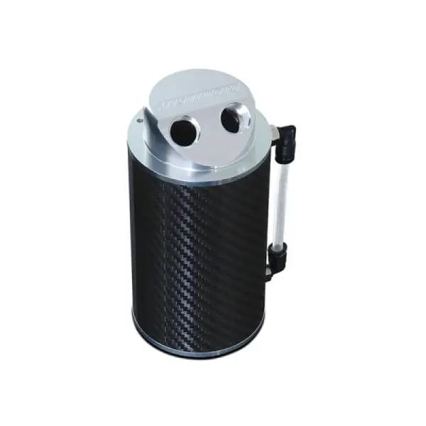 Mishimoto Carbon Fiber Oil Catch Can 10mm Fittings thumbnail 6