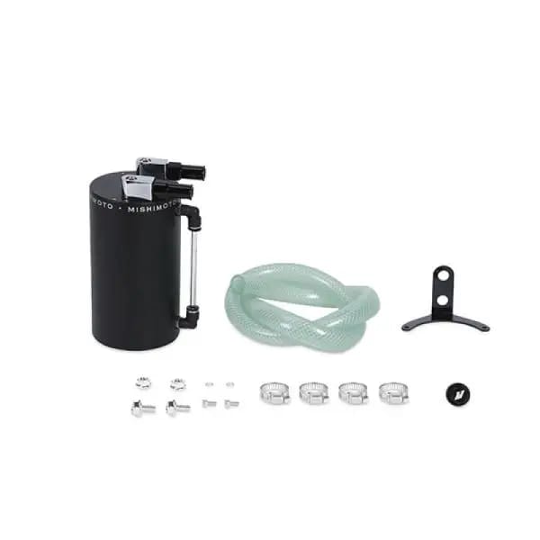 Mishimoto Large Aluminum Oil Catch Can - Wrinkle Black thumbnail 3