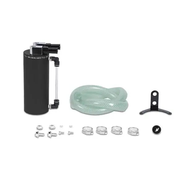 Mishimoto Small Aluminum Oil Catch Can - Wrinkle Black thumbnail 3