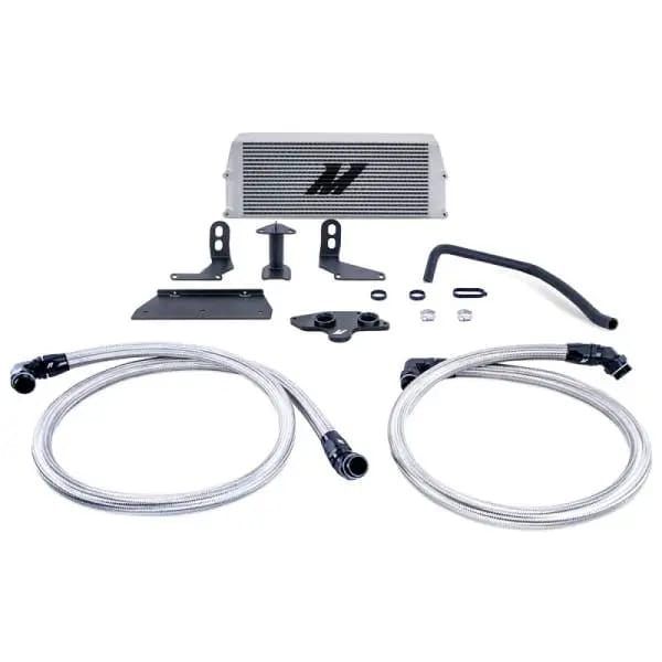 Mishimoto 11-19 Ford 6.7L Powerstroke Performance Oil Cooler Kit - Silver thumbnail 2