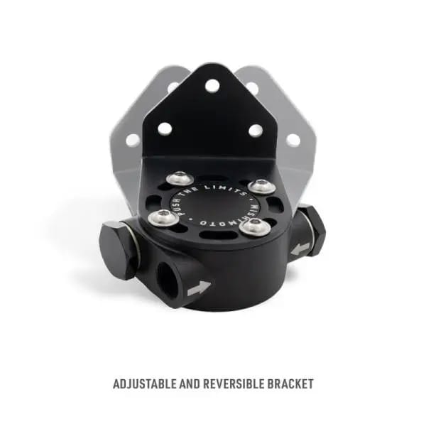 Mishimoto 3/4 - 16 Thread Remote Oil Filter Mount - Black thumbnail 17