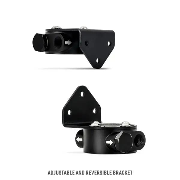 Mishimoto M22 x 1.5 - Remote Oil Filter Mount - Black thumbnail 13
