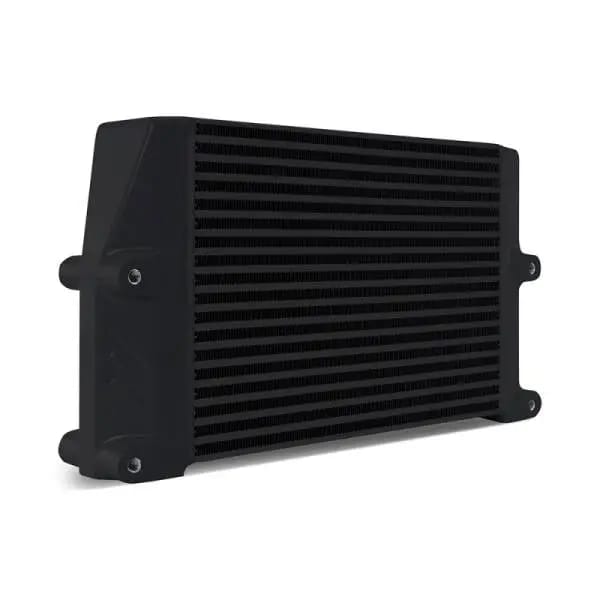 Mishimoto Heavy-Duty Oil Cooler - 10in. Same-Side Outlets - Black thumbnail 2