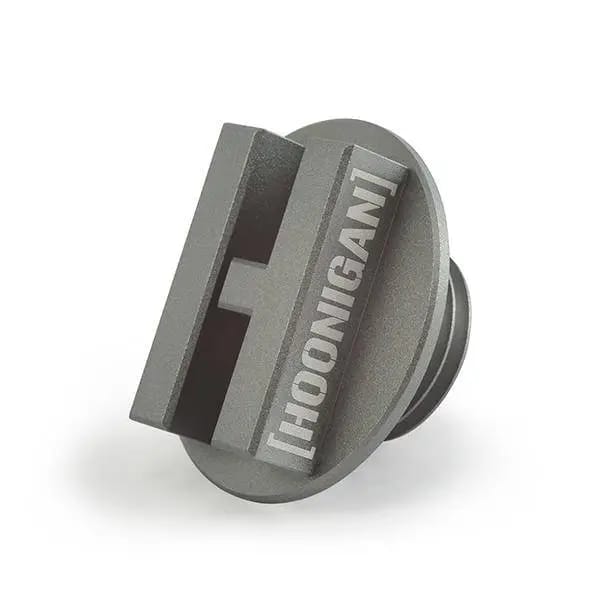 Mishimoto 87-01 Ford Mustang Hoonigan Oil Filler Cap - Silver thumbnail 4