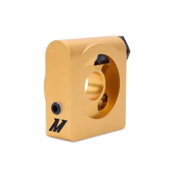 Mishimoto M22 x 1.5 Oil Sandwich Plate w/ Rear-Mounted Thermostat thumbnail 6